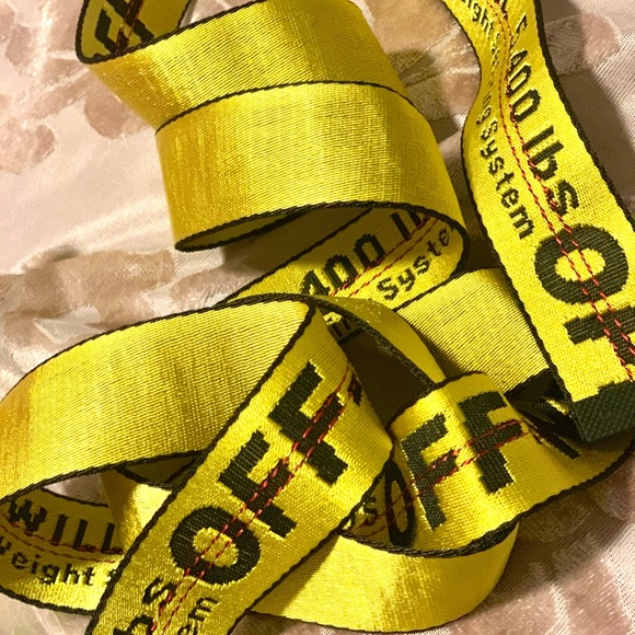 Authentic Mens Off White belt - Picture 1 of 6